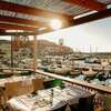 restaurant la marine des Goudes vue sur la mer